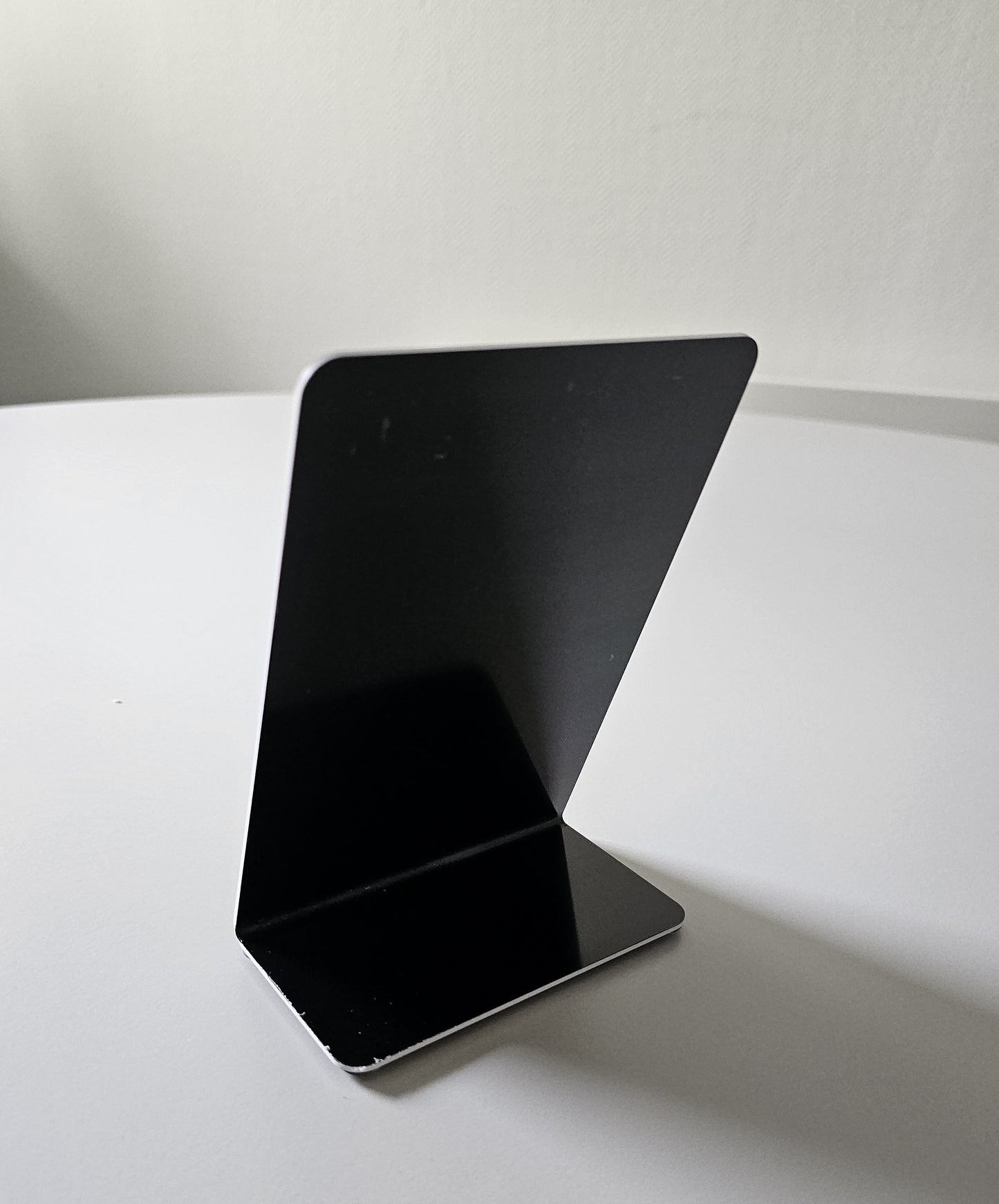 Tischaufsteller PVC gross schwarz