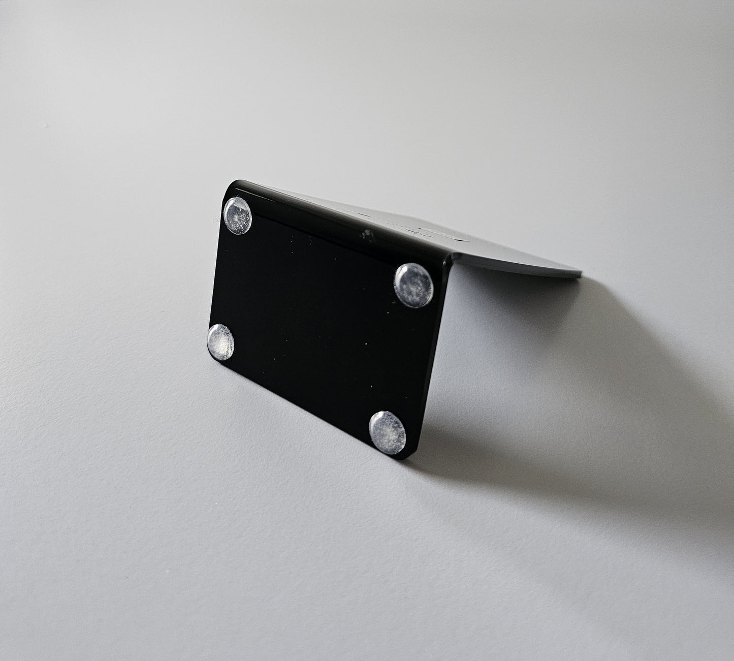 Tischaufsteller Acryl klein schwarz