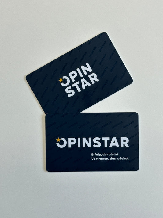 NFC-Business Karte Logo OpinStar codiert