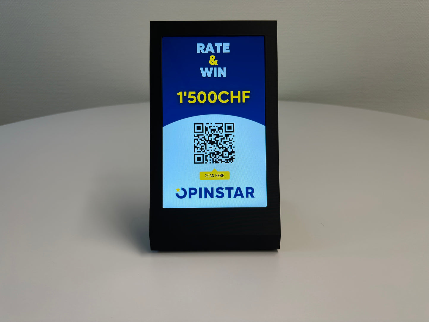 Digitaler 9-Zoll-Werbeaufsteller