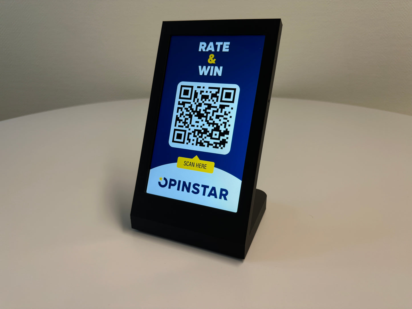 Digitaler 9-Zoll-Werbeaufsteller