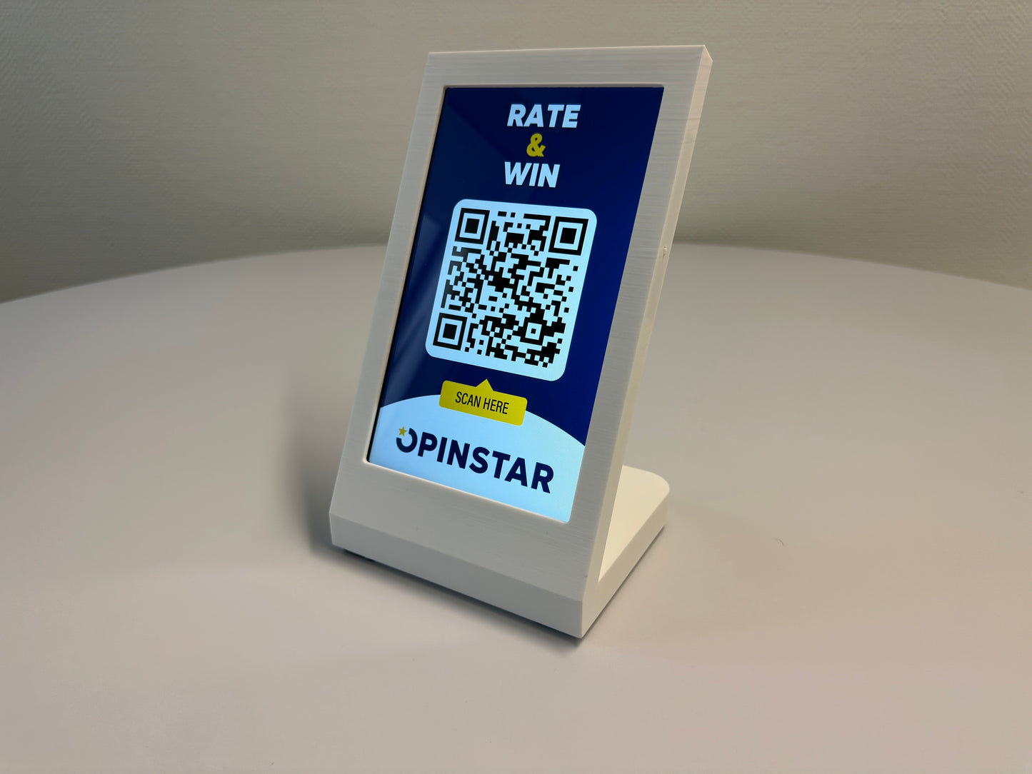 Digitaler 9-Zoll-Werbeaufsteller