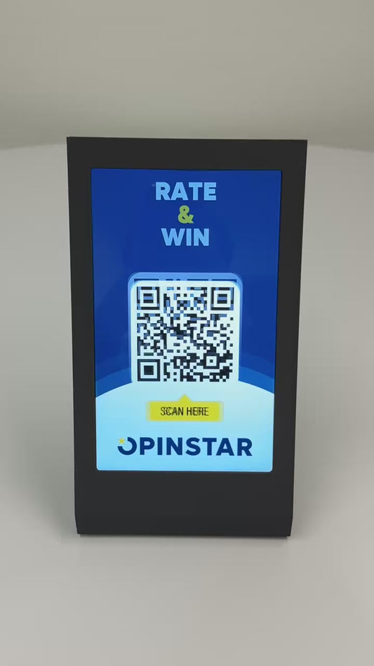 Digitaler 9-Zoll-Werbeaufsteller